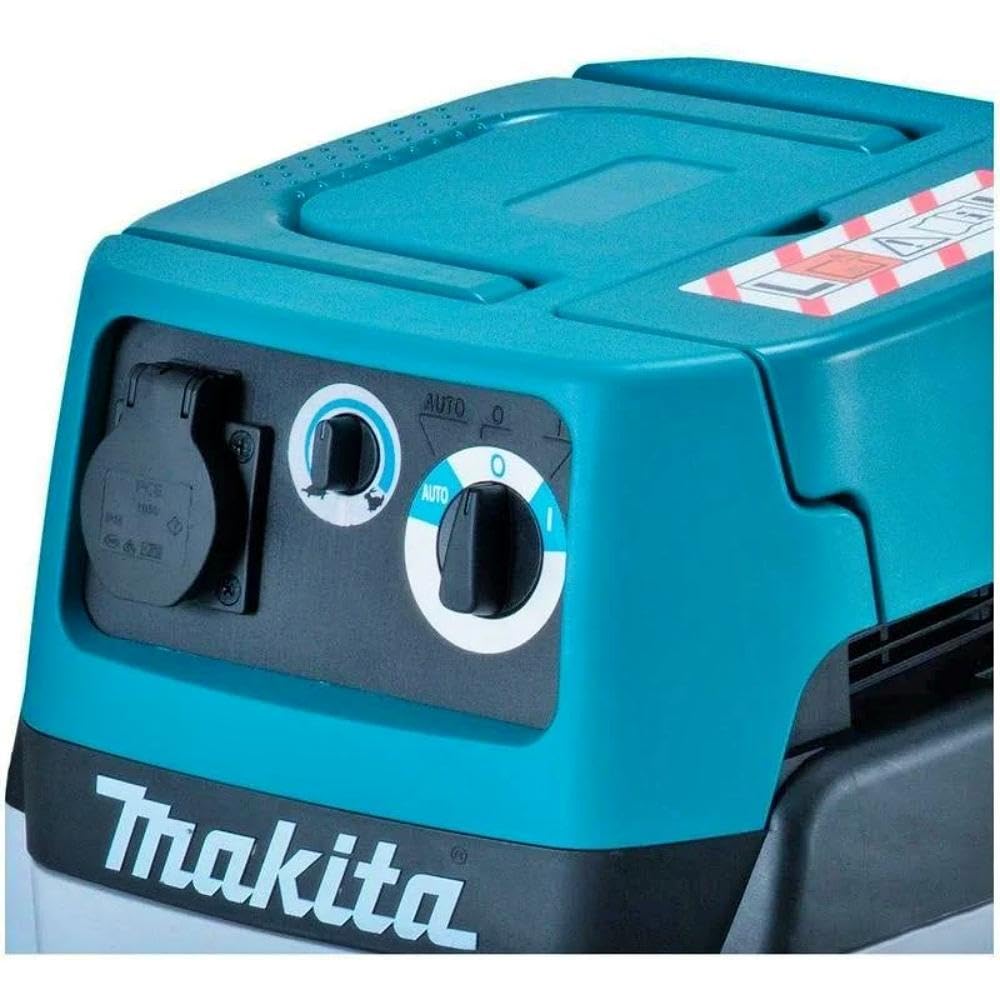 Makita VC1310LX1 - Aspirador Industrial, Negro/Azul