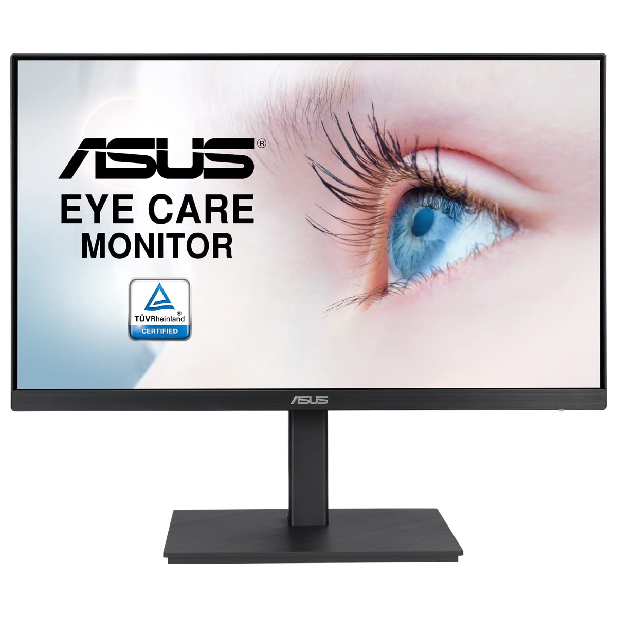 ASUS VA27EQSB - Monitor Eye Care (27 Pulgadas, Full HD, IPS, sin Marco, 75 Hz, Adaptive-Sync, luz Azul de Baja Intensidad, antiparpadeo, diseño ergonómico, Puede montarse en la Pared)