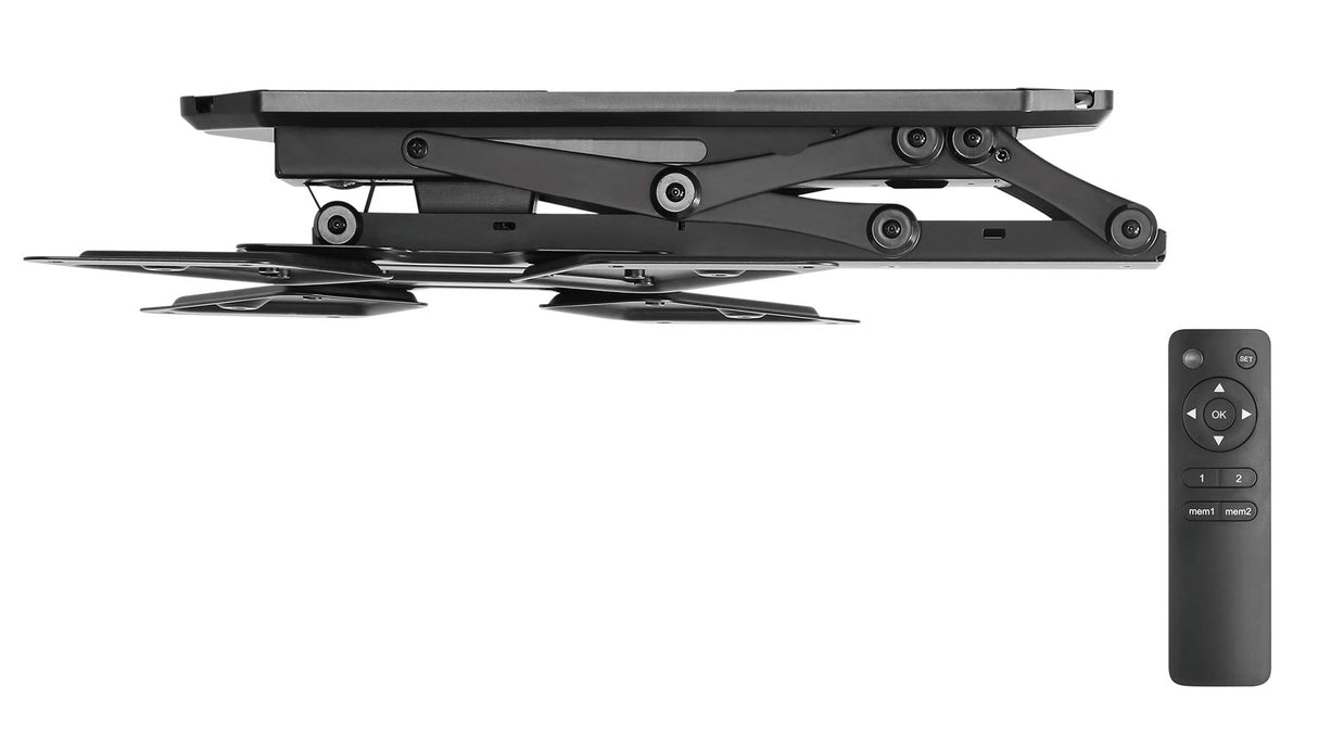 My Wall HL 40 ML Soporte de Techo para TV motorizado, inclinable, con Mando a Distancia
