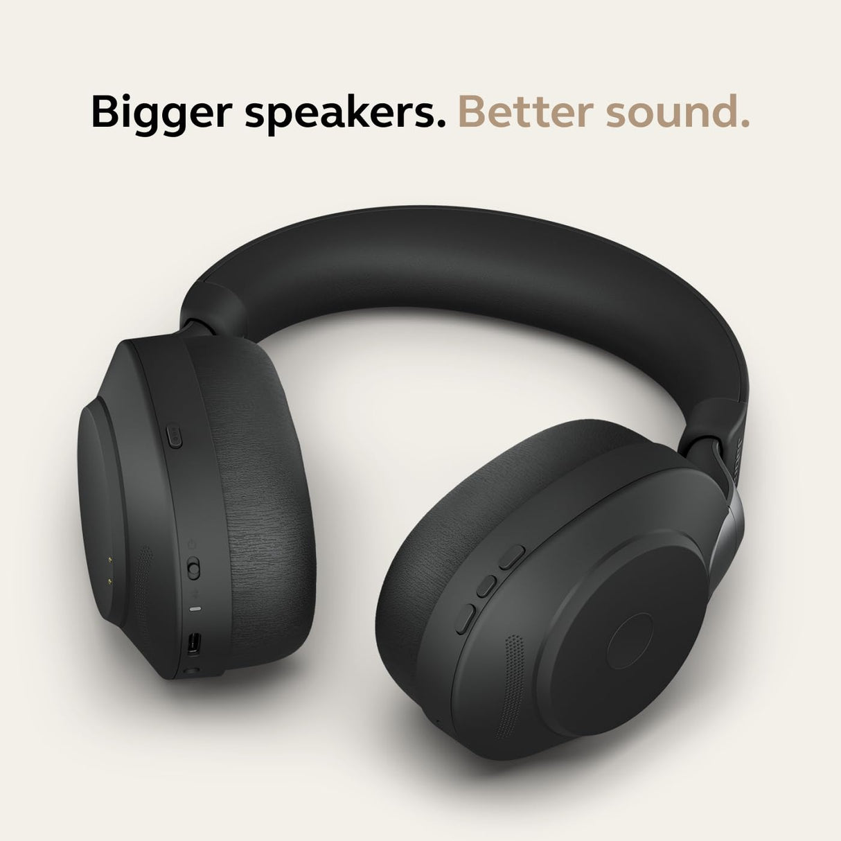 Jabra Evolve2 85 Auriculares Inalámbricos Estéreo con Cancelación de Ruido - Certificados para plataformas UC - Batería de Larga Duración - Adaptador Bluetooth USB-A - Negro