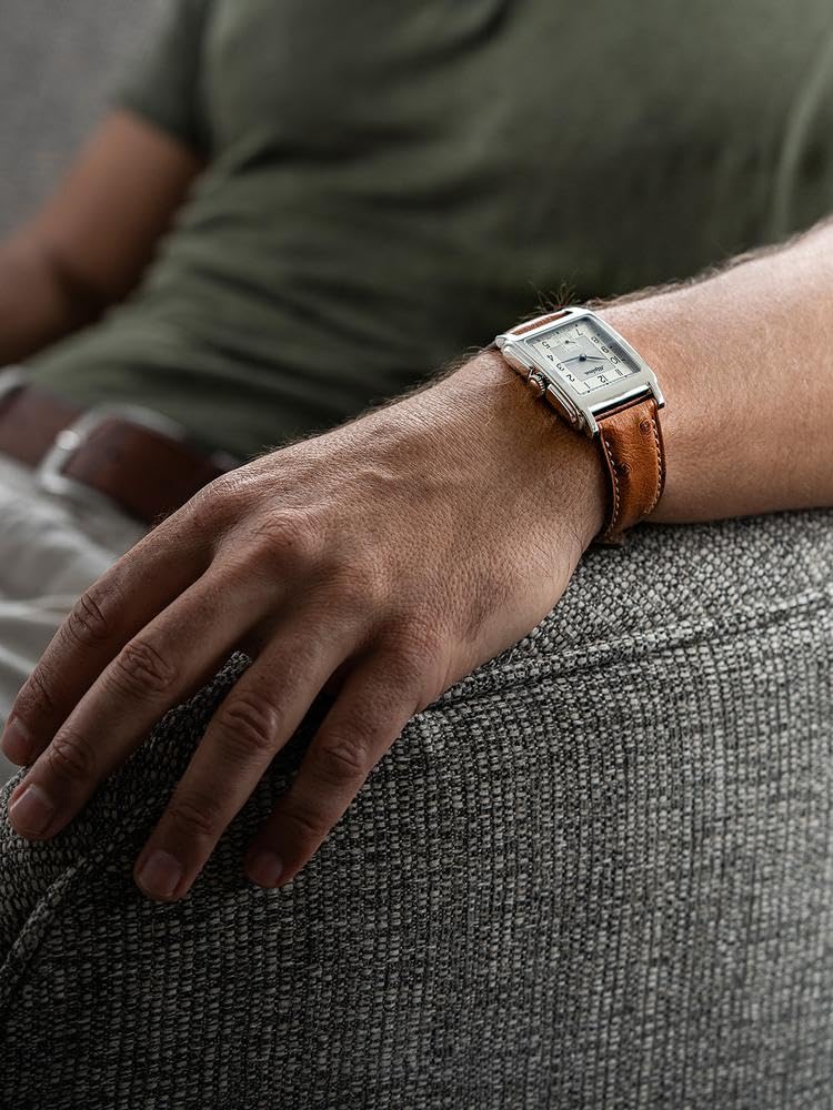 Alpina Reloj Analógico para Hombre de Cuarzo con Correa en Acero Inoxidable mid-39665
