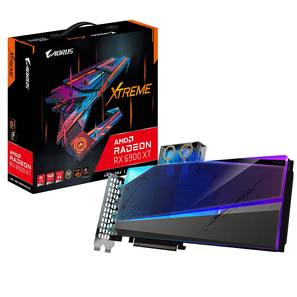 Gigabyte Technology AORUS GV-R69XTAORUSX WB-16GD Tarjeta gráfica AMD Radeon RX 6900 XT 16 GB GDDR6