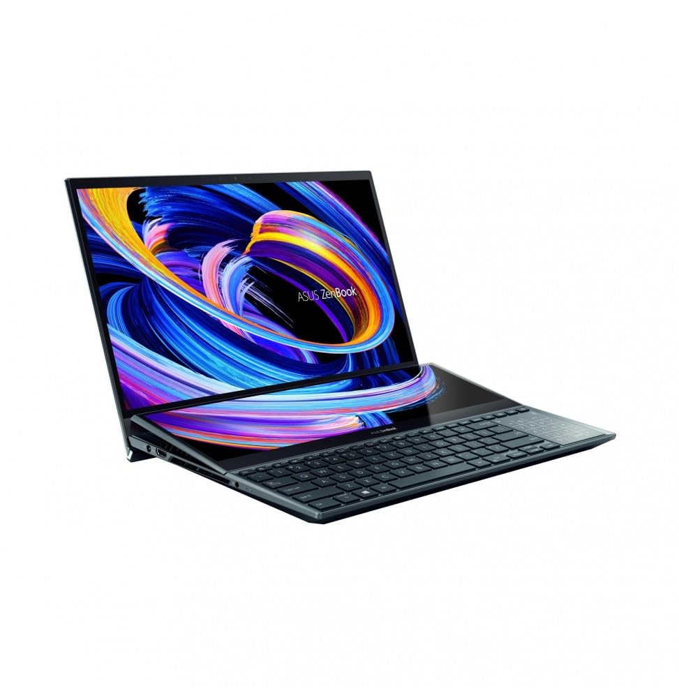ASUS ZenBook Pro Duo 15 OLED UX582ZW-H2035W -Ultra HD (Intel Core i7-12700H, 16GB RAM, 1TB SSD, RTX 3070 Ti 8GB, Windows 11 Home) Azul Celestial