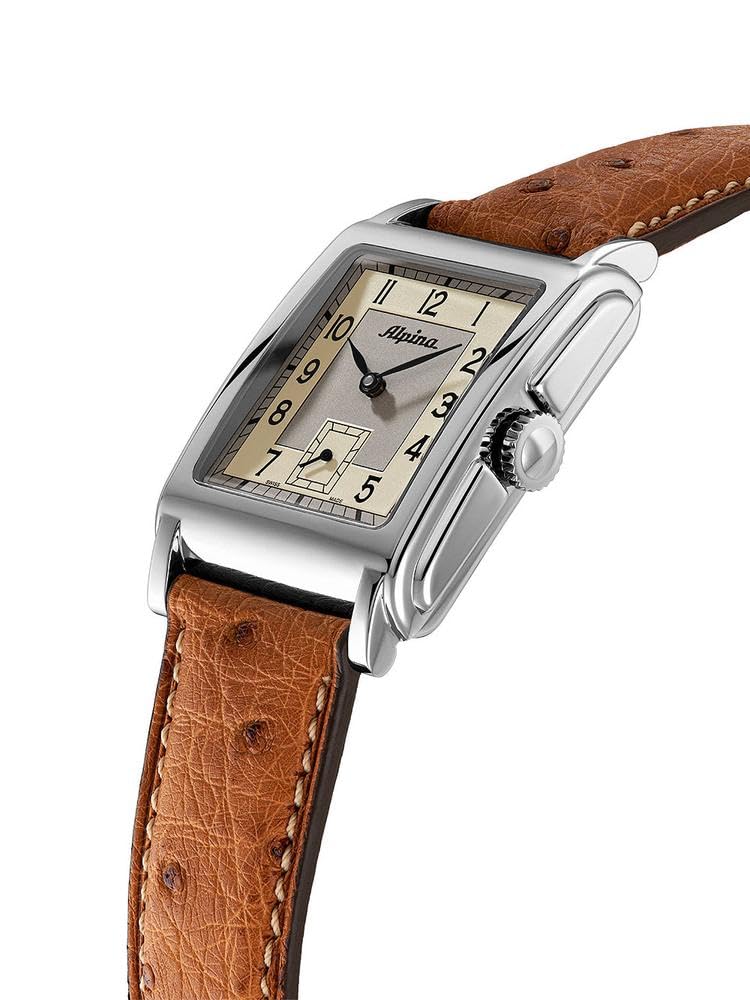 Alpina Reloj Analógico para Hombre de Cuarzo con Correa en Acero Inoxidable mid-39665