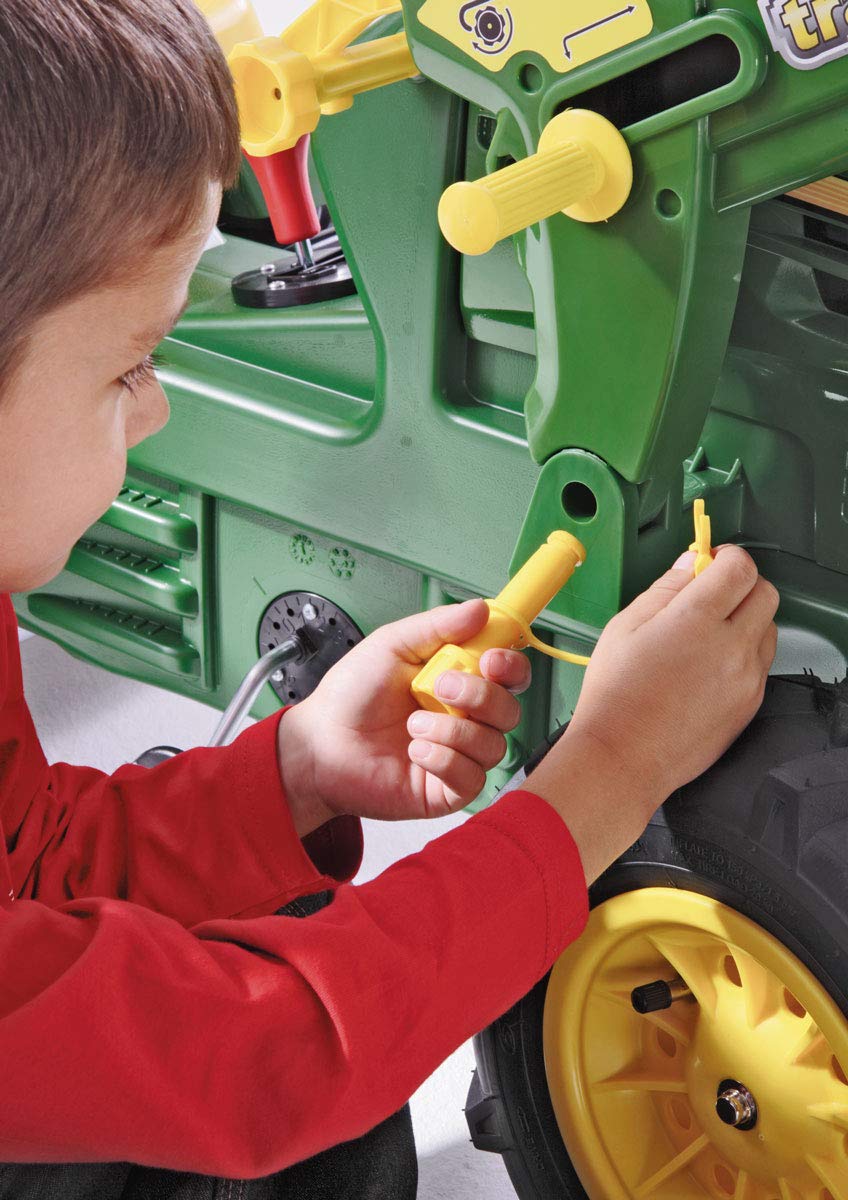 Rolly Cargador Franz Cutter Pedal John Deere Tractor, Color Verde, 146 x 52.5 x 77 cm (915267-12219)