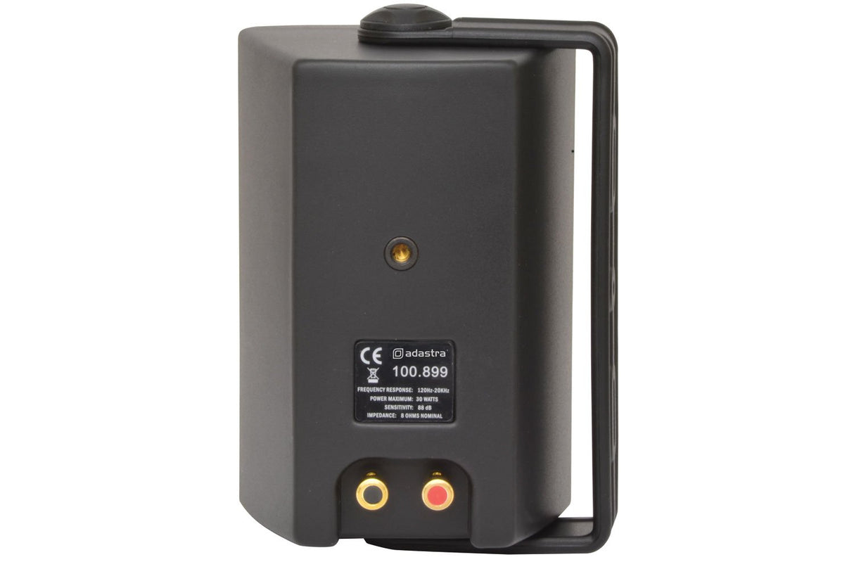 Adastra 100.899UK 60W Negro altavoz - Altavoces (De 2 vías, Alámbrico, 60 W, 120 - 20000 Hz, 8 Ω, Negro)