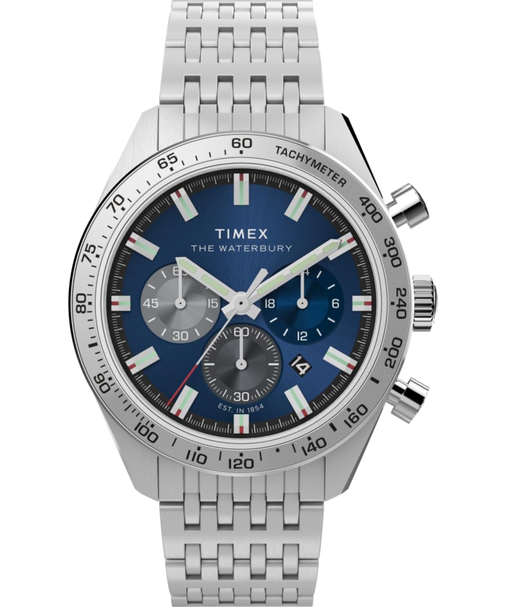 TIMEX Montre Quartz Chronographe pour Hommes Waterbury Traditional