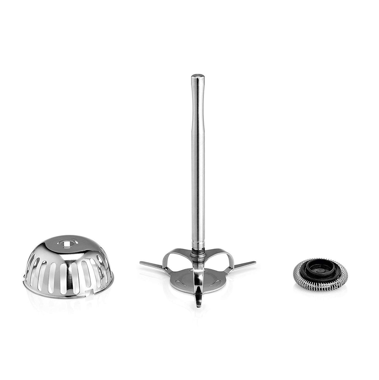 WMF Lono - Espumador Milk&Choc, 650 W, con 4 funciones, libre de BPA, acero de Cromargan, apto para lavavajillas, para capuccino, latte macchiato, frappé y chocolate caliente, apagado automático