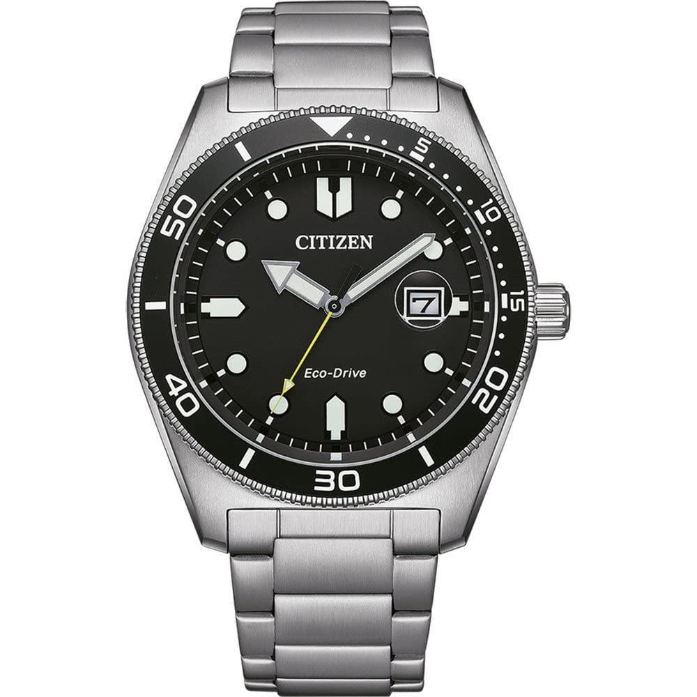 Citizen Reloj Analógico para Hombres de Cuarzo con Correa en Acero Inoxidable AW1760-81E
