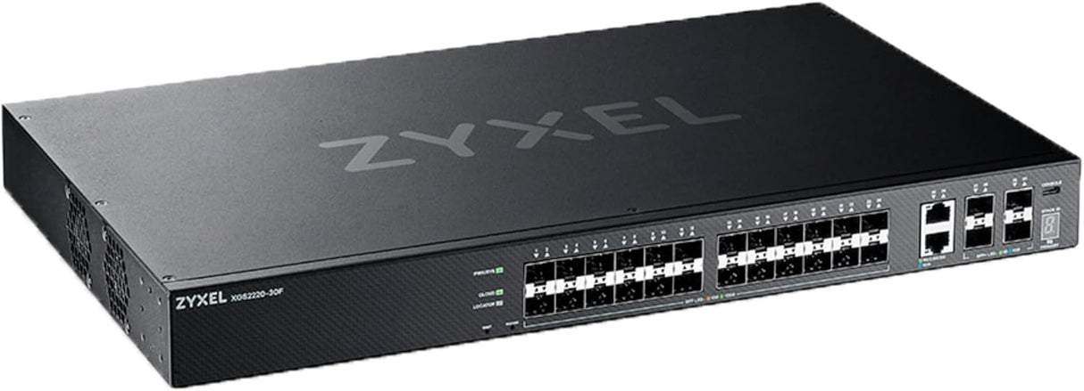 Zyxel 24-Port SFP L3 Access Switch with 6 10G Uplink (XGS2220-30F)