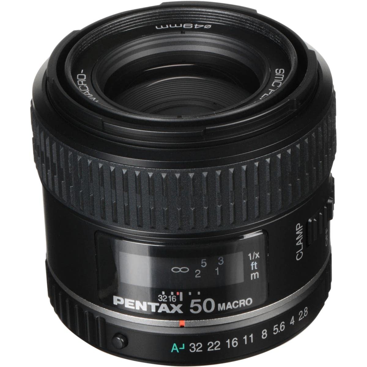 Pentax SMC DFA 50 mm f/2.8 Macro - Objetivo para Pentax (Distancia Focal Fija 50mm, Apertura f/2.8-32, diámetro: 49mm) Negro