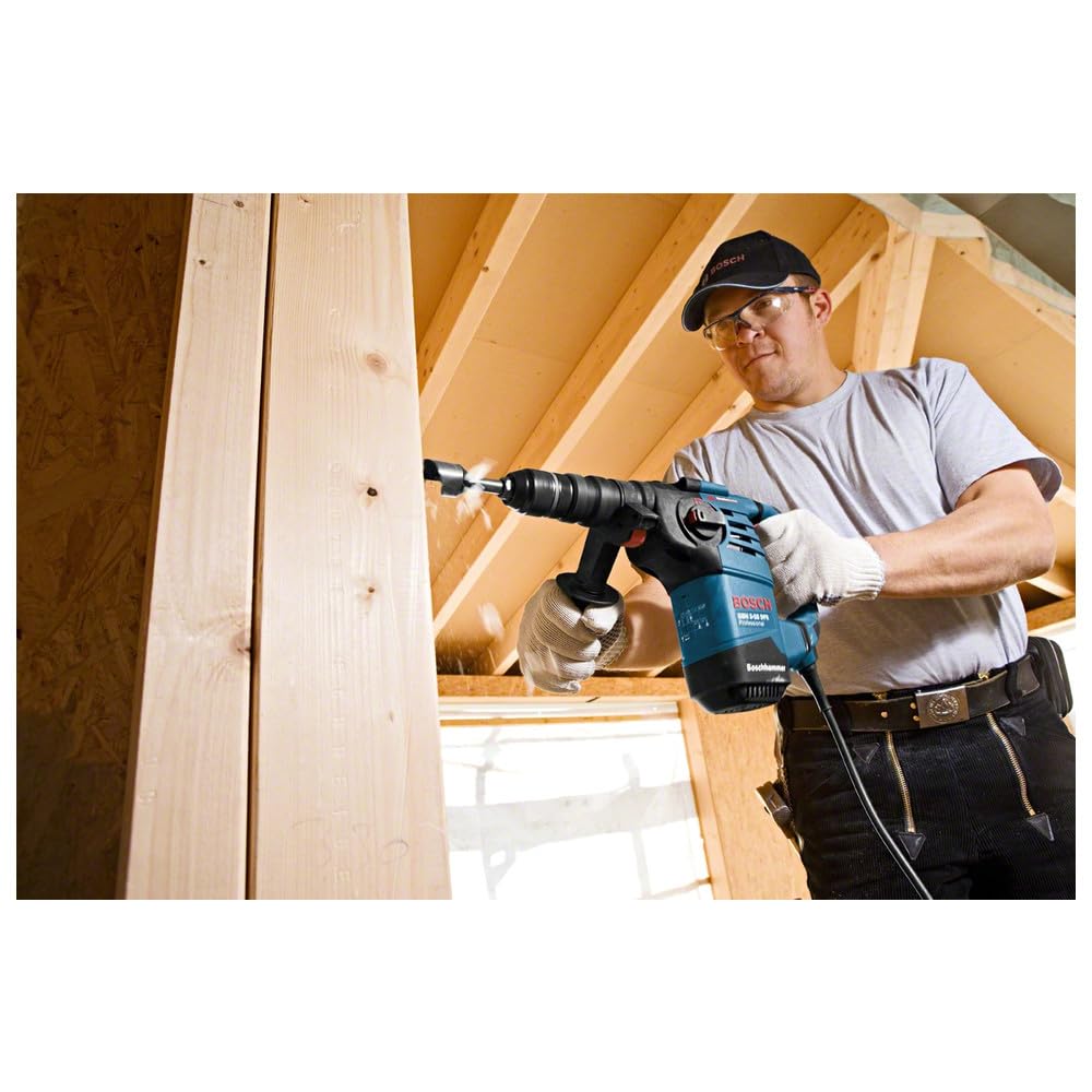 Bosch Professional GBH 3-28 DFR - Martillo perforador (3,1 J, Ø máx. hormigón 28 mm, SDS plus + cilíndrico, en maletín)
