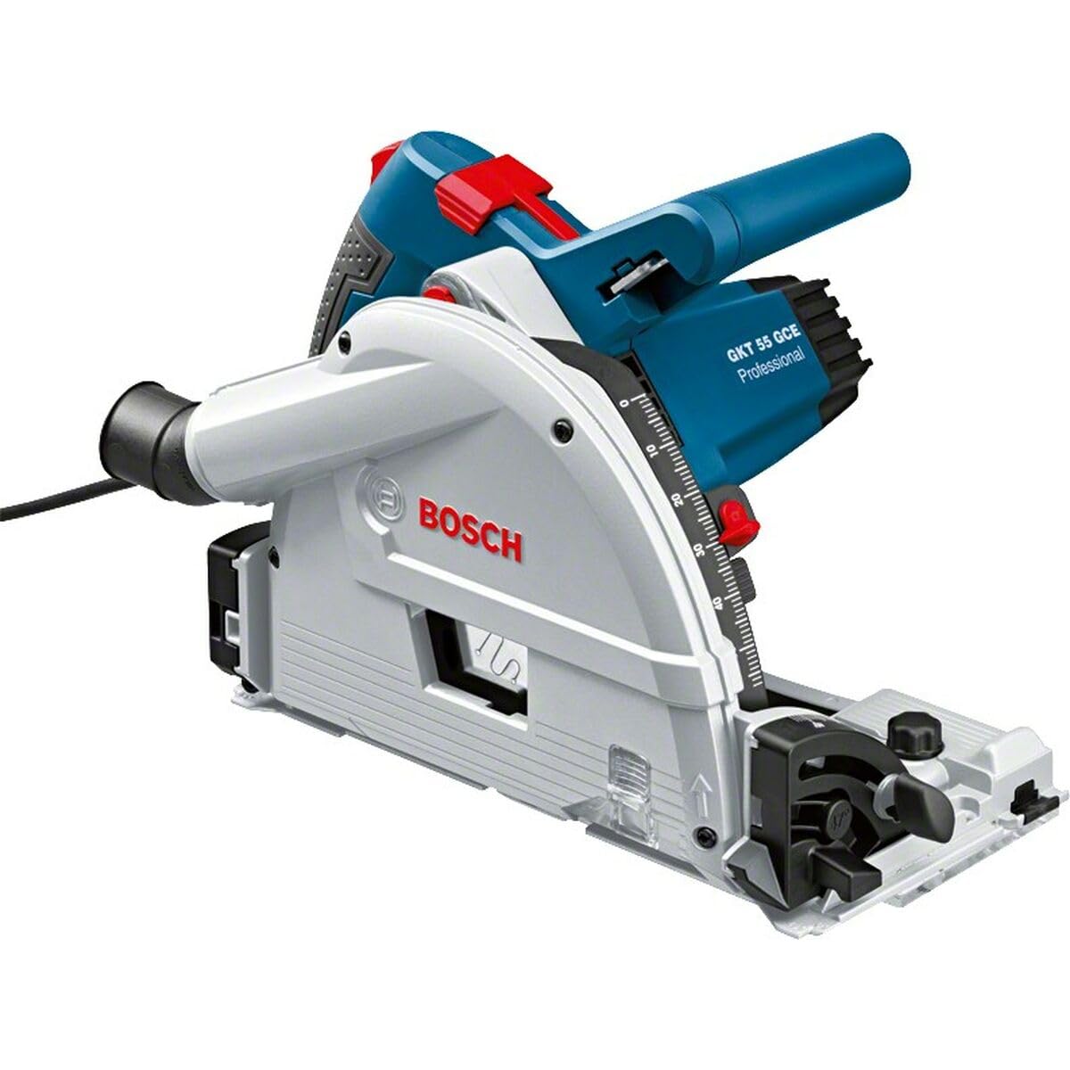 Bosch Professional GKT 55 GCE - Sierra circular de inmersión (1400 W, Ø disco 165 mm, velocidad constante, en L-BOXX)
