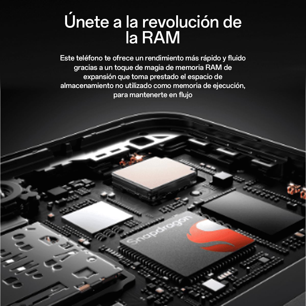 OPPO A40 - Smartphone Libre, 12GB(6GB+6GB) 128GB, Pantalla HD+ LCD 6.7", Cámara 50+2+8 MP, Android, Batería 5100mAh, Carga Rápida 45W - Blanco