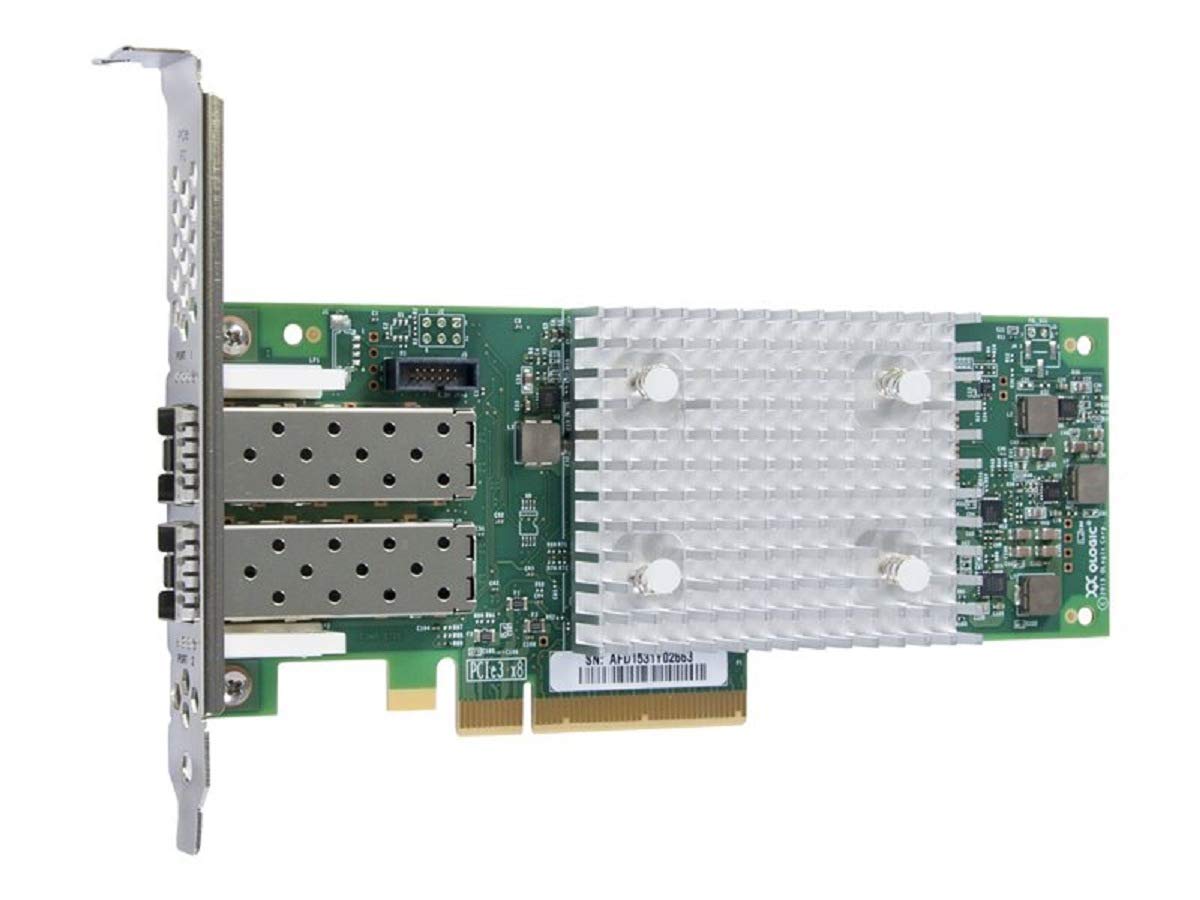 Fujitsu FC Controlador EP qle2692 2 x 16gbbit/S QLogic 2 Canal PCIe 3.0 x8 con Full Height Apertura de bajo Perfil Apertura beiliegend