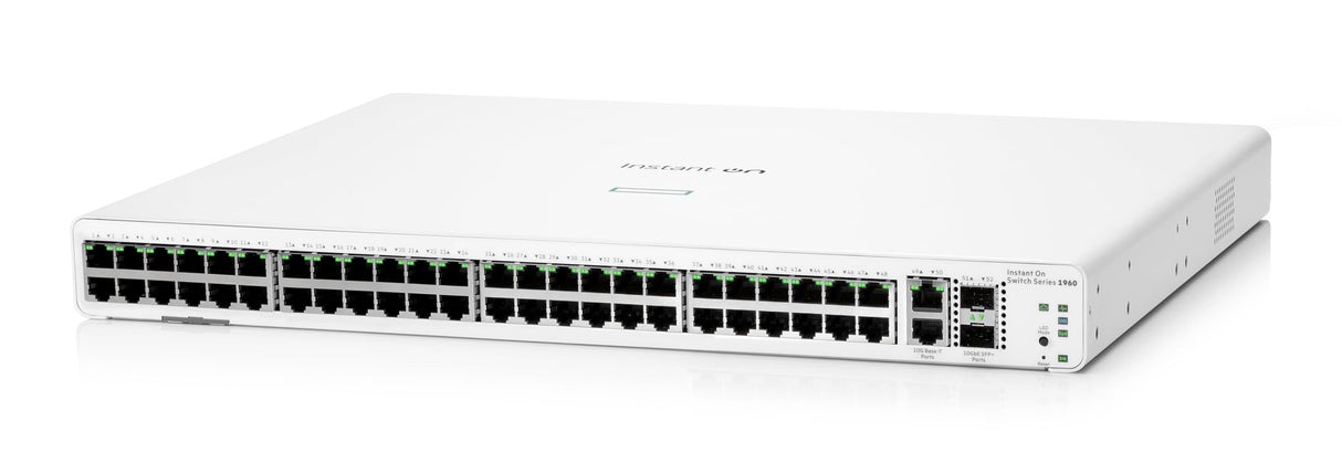 Aruba Instant On 1960 48G 2XGT 2SFP+ Géré L2+ Gigabit Ethernet (10/100/1000) 1U Blanc