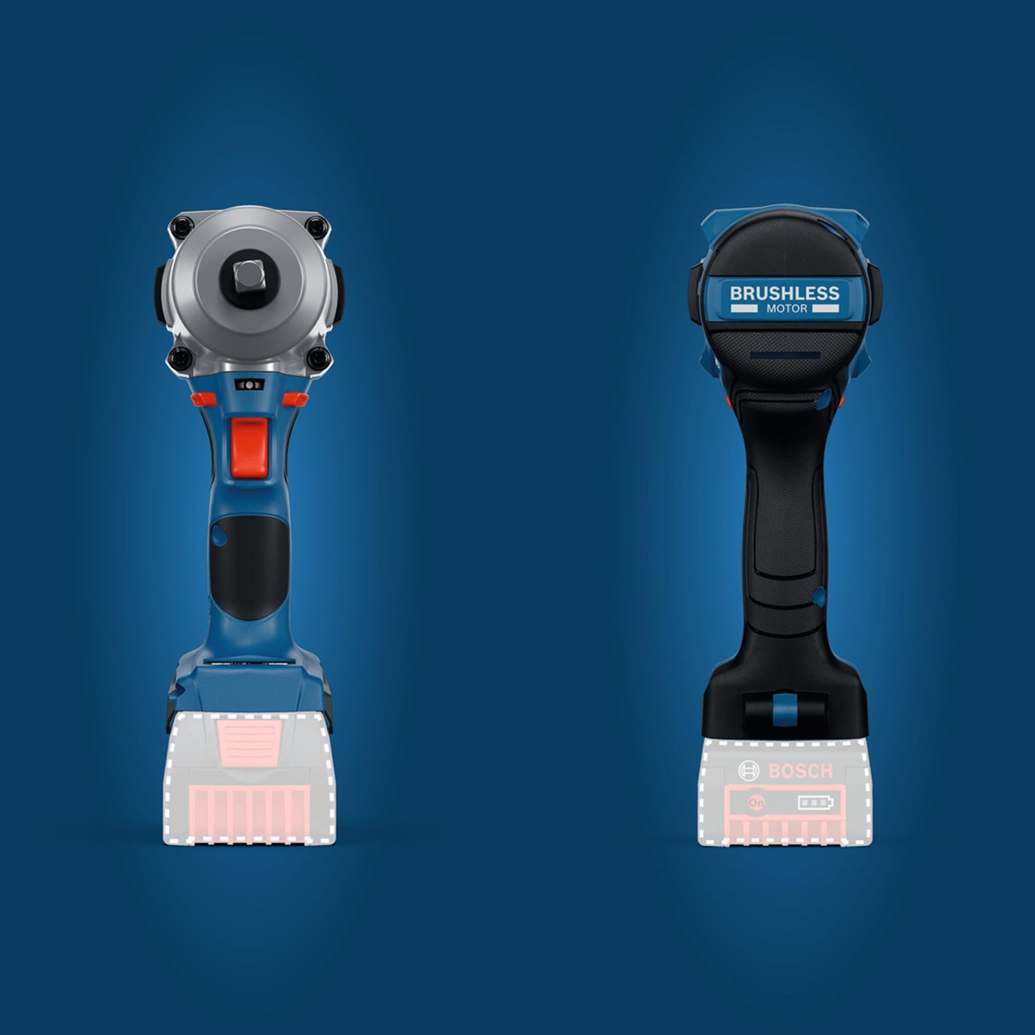 Bosch Professional 18V System Llave de Impacto a Batería GDS 18V-780