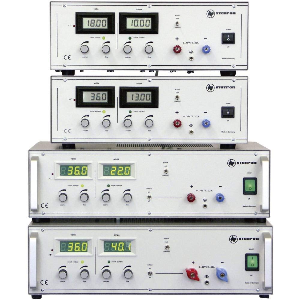 Statron 3252.1 - Fuente de alimentación para Laboratorio (Ajustable 0-36 V/CC, 0-13 A, 468 W)