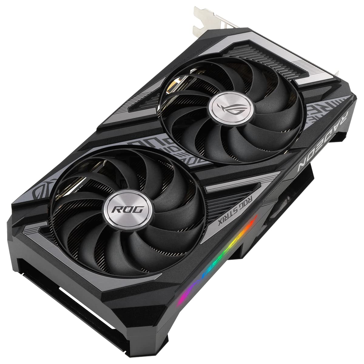 ASUS ROG Strix AMD Radeon RX 6600 XT OC Edition - Tarjeta Gráfica Gaming (AMD RDNA 2, PCIe 4.0, 8GB GDDR6, HDMI 2.1, DisplayPort 1.4a, Ventilador Axial-Tech, Super Alloy Power II, GPU Tweak II)