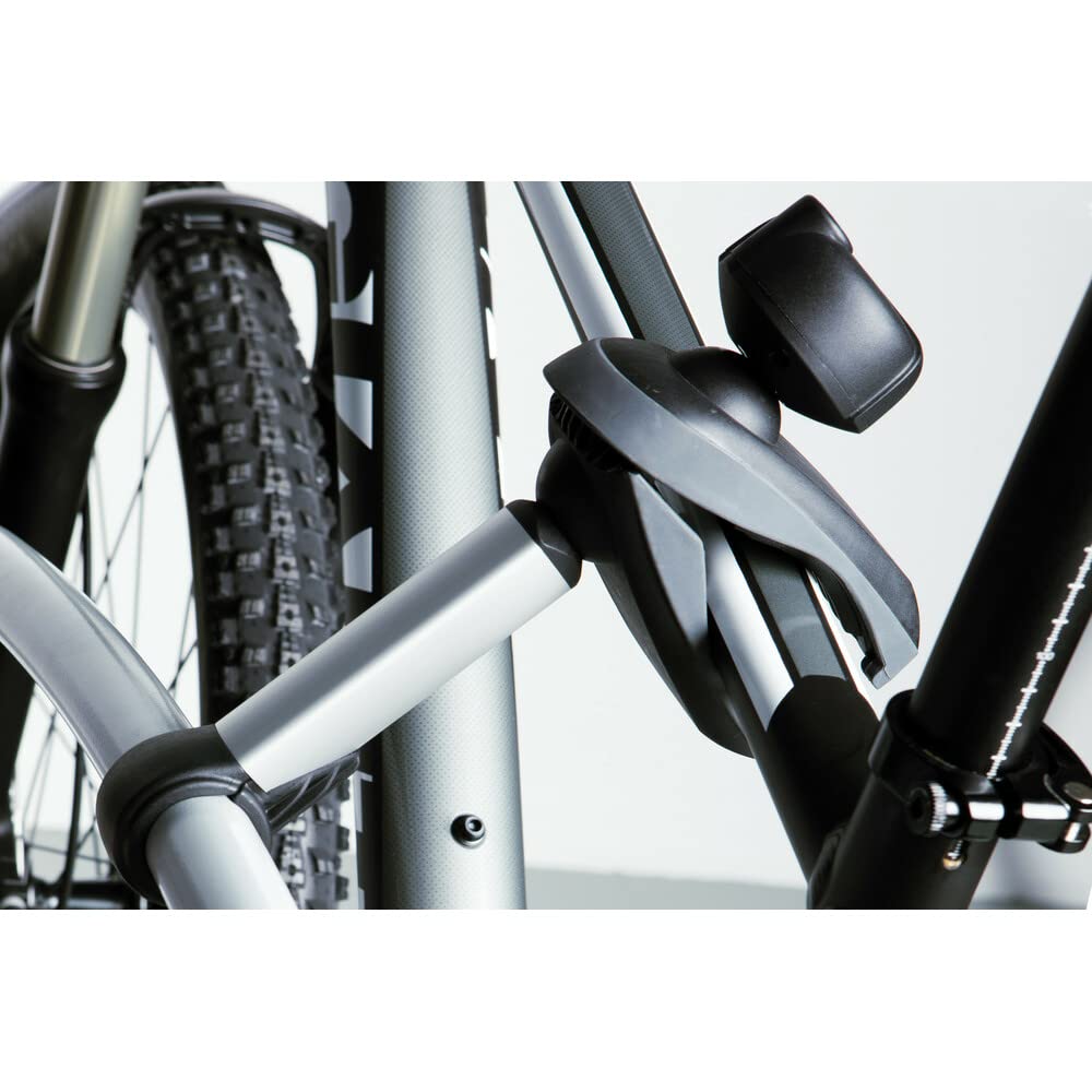 Yakima FOLDCLICK 2 Car bicycle holder Montaje de enganche trasero Negro, Metálico - Soporte de bicicleta (14,5 kg, 740 x 670 x 280 mm)