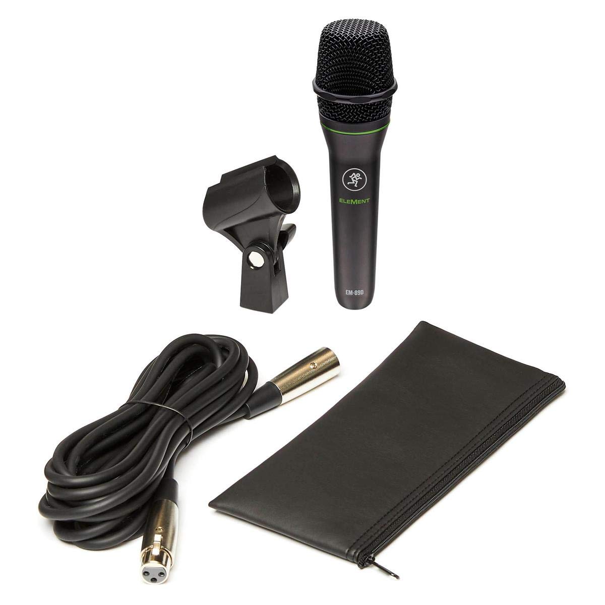 MACKIE EM-89D micrófono vocal dinámico para actuaciones en directo y grabaciones en estudio