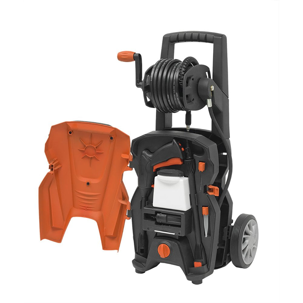 Black+Decker 14626 PW1800WSR - Lavadora de Alta presión, 1800 W, 240 V, Naranja/Negra