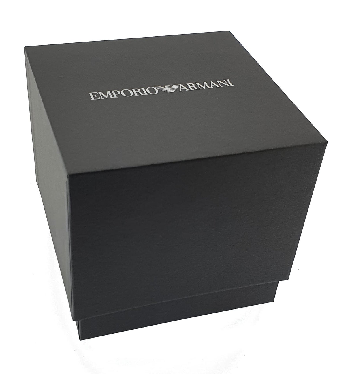 Emporio Armani Reloj de señora, movimiento de dos manecillas, caja de acero rosa dorado de 32 mm con correa de piel, AR2510, Rosa claro y blanco roto