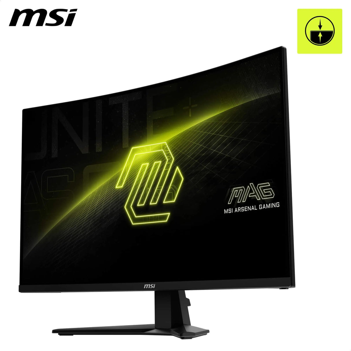 MSI Monitor Gaming mag 32C6, 1920x1080 (FHD), 31.5", 16:9, Curve 1500R, Negro