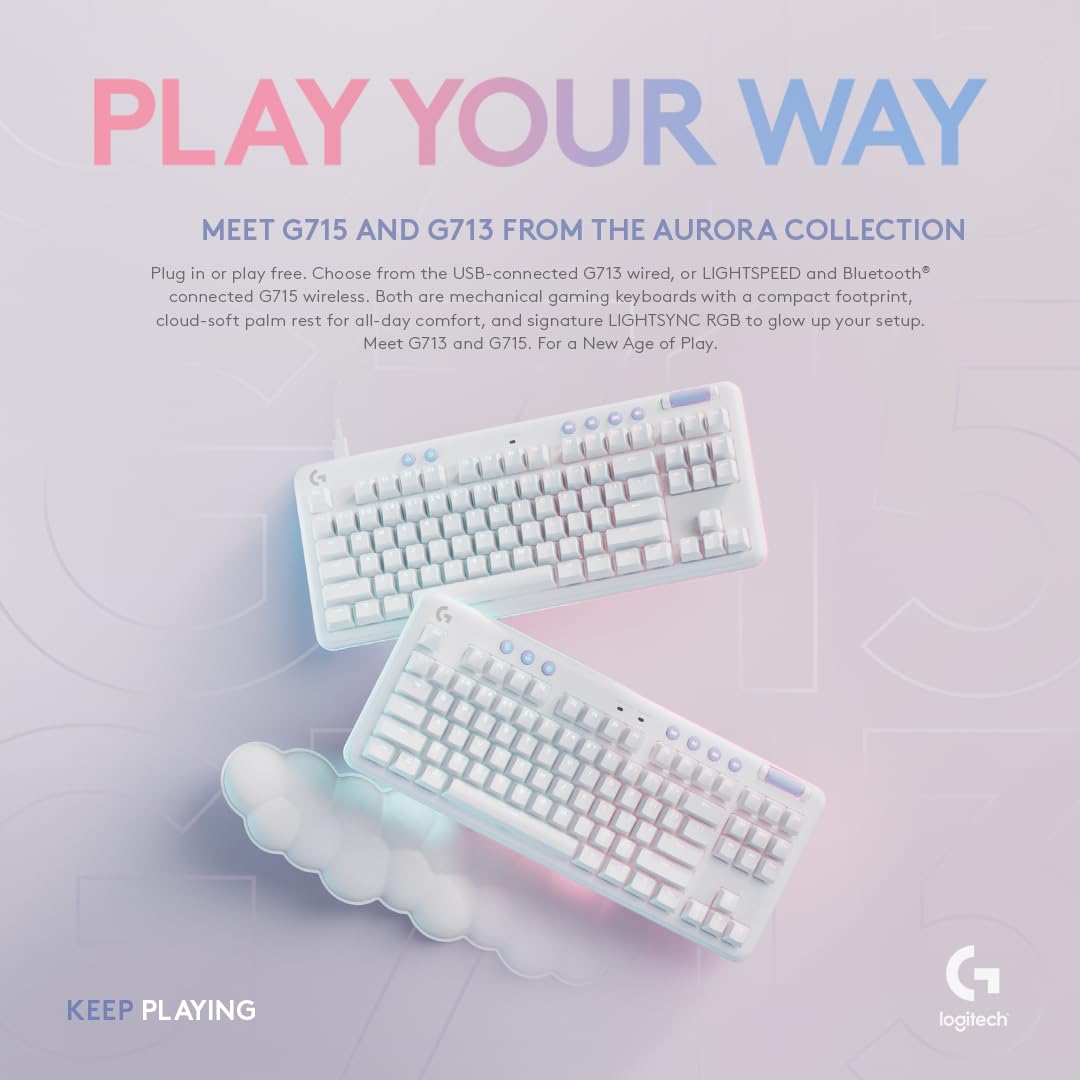 Logitech Klawiatura G713 Tactile SprÄ™żynujÄ…cy (920-010422)