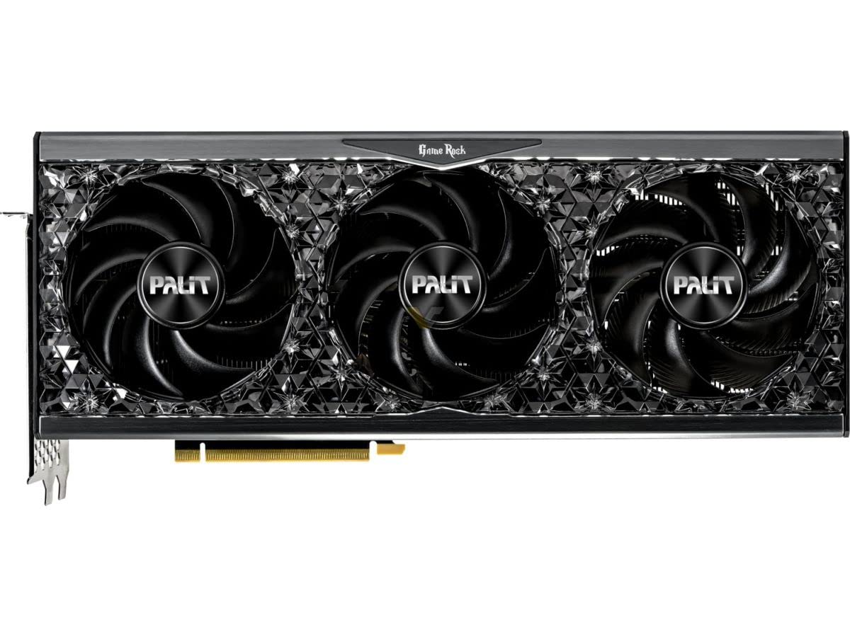 Steelseries Palit GeForce RTX 4080 GameRock OC - Tarjeta gráfica GDDR6X de 16 GB con ARGB Sync, núcleo 9728, GPU de 2205 MHz, Impulso de 2640 MHz, DisplayPort 3X, HDMI