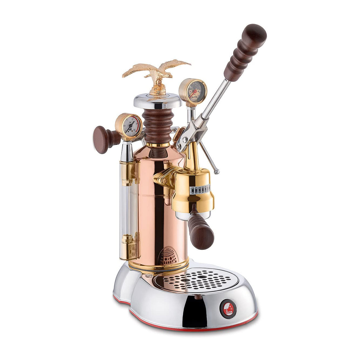 La Pavoni LPLESE01EU, Maquina de espresso Esperto Edotto, Cuivre/chrome/or