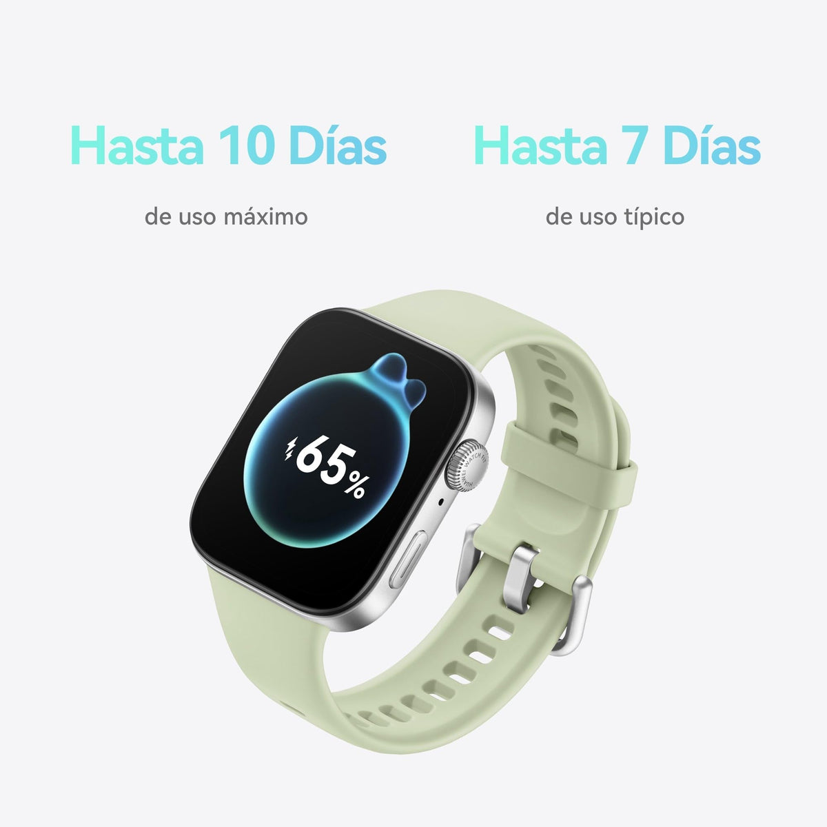 Huawei Watch FIT 3, Pantalla AMOLED de 1.82 Pulgadas, Diseño Ultrafino, Llamadas por Bluetooth, hasta 10 días de batería, Compatible con Android & iOS, Verde