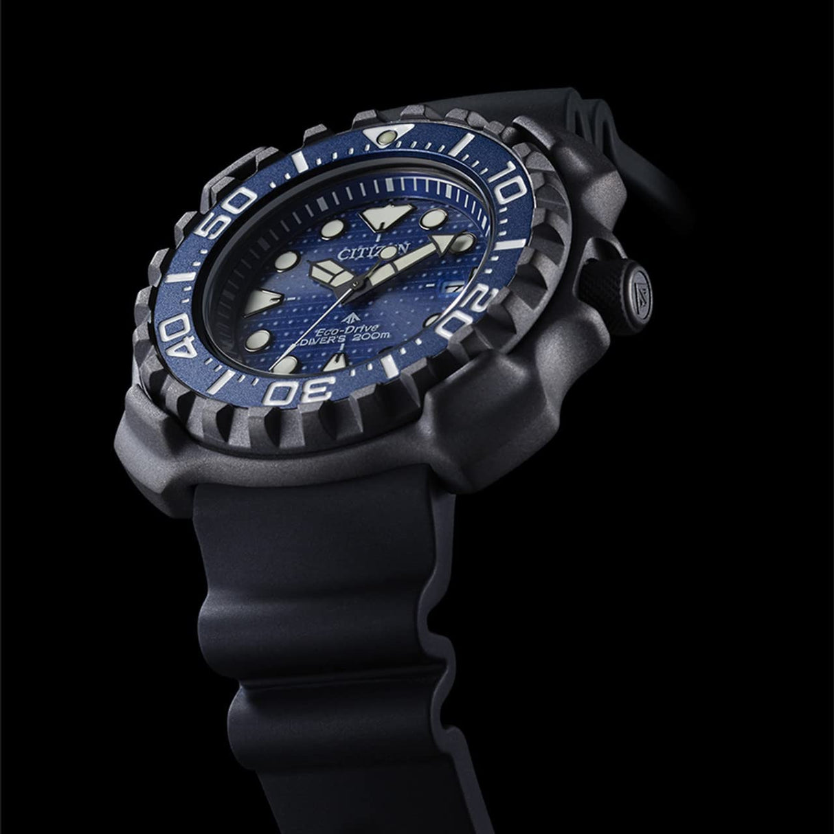 Citizen Reloj Analógico para Hombres de Cuarzo con Correa en Caucho BN0225-04L