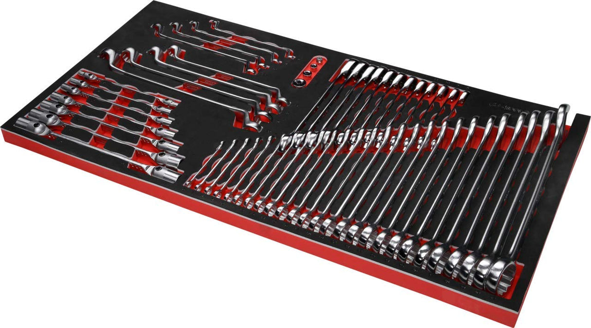 KS Tools 813.0057 SCS Juego de llaves, 57 pzs, en sistema modular 1.1/3