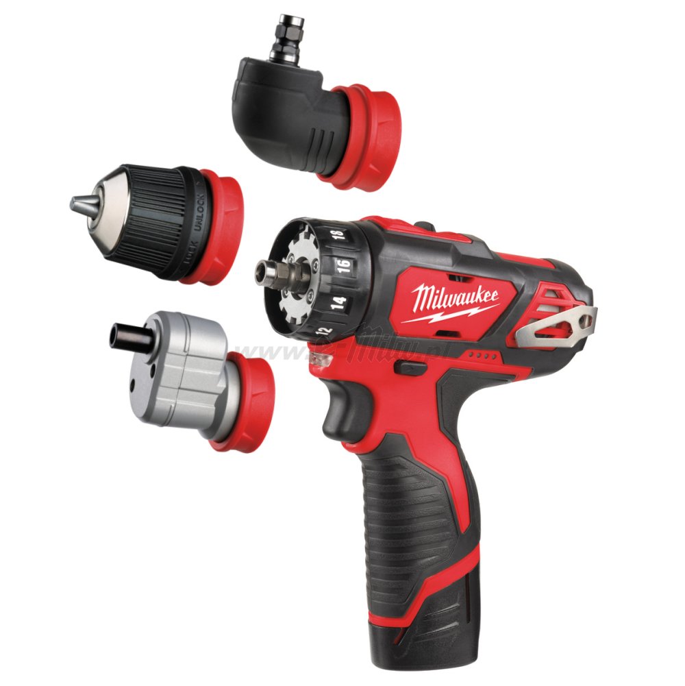 Taladro atornillador subcompacto M12™ con portabrocas desmontable - M12BDDXKIT-202C