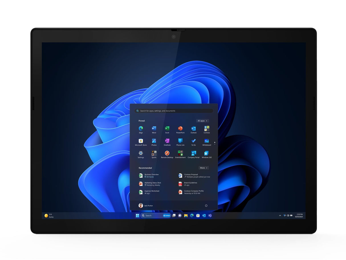 Lenovo ThinkPad X12 Detachable Gen 2 Intel Core Ultra 5 134U Hybride (2-en-1) 31,2 cm (12.3") Écran tactile Full HD