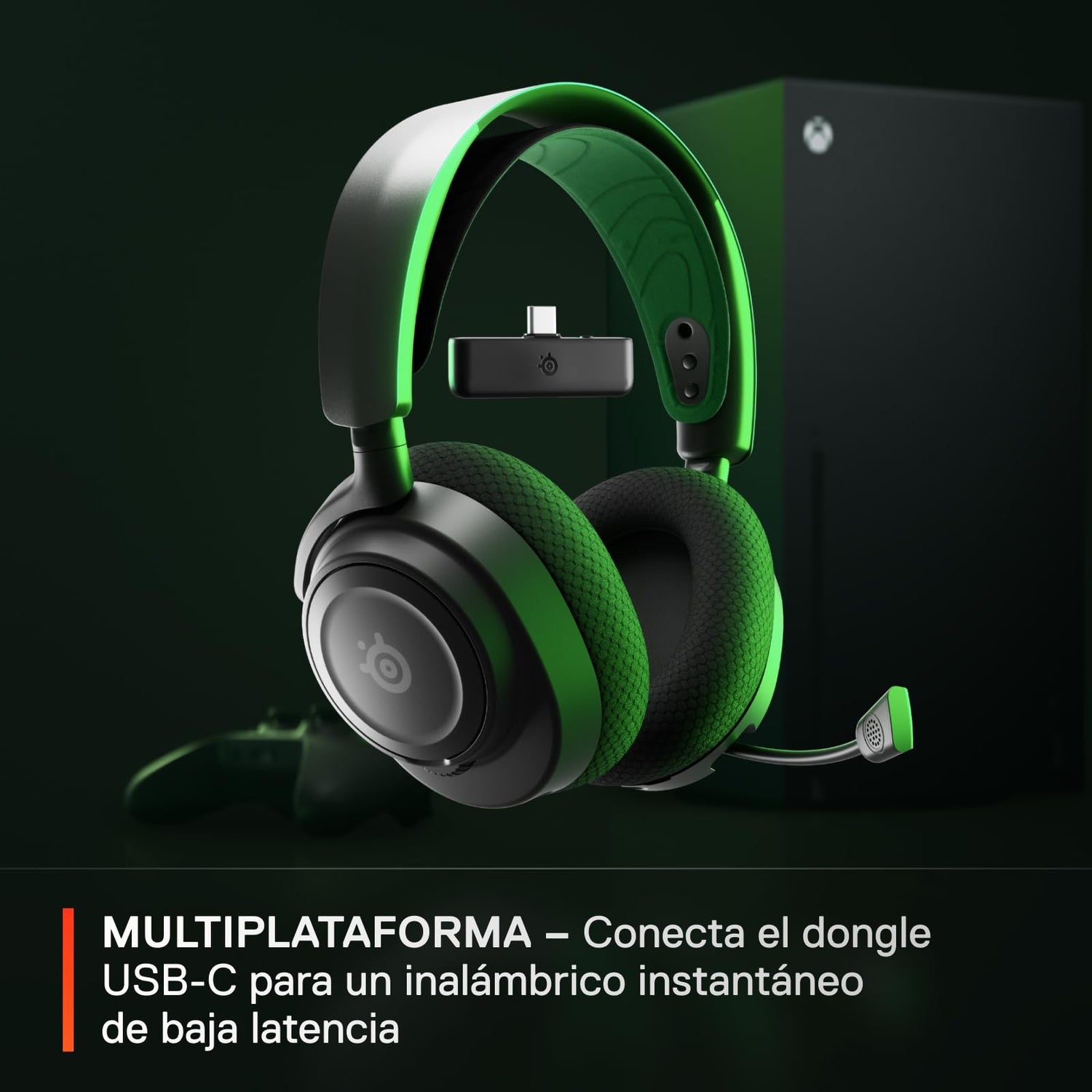 Steelseries Arctis Nova 7X Wireless Auriculares - Destiny 2 Final Shape Edition - Objetos - 2,4GHz + Bluetooth - Batería USB-C - Xbox, PC, PS