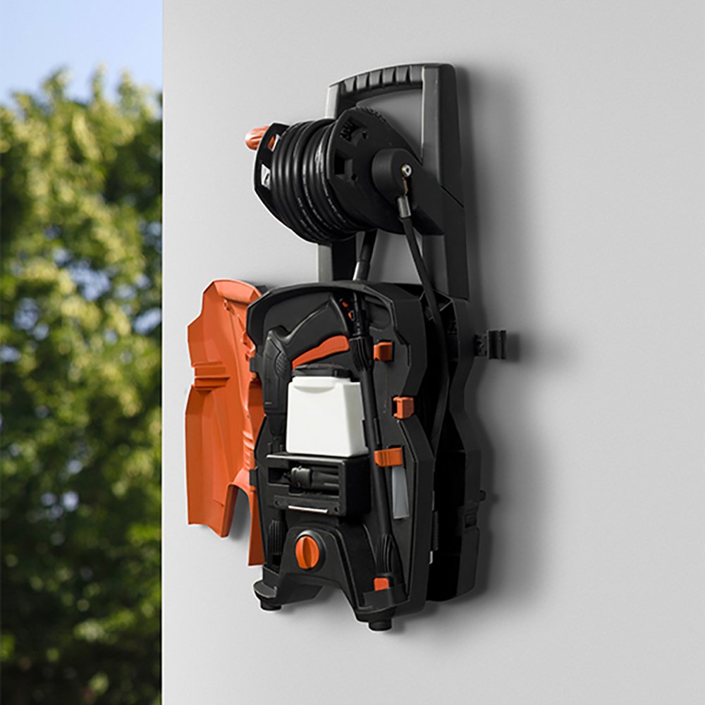 Black+Decker 14626 PW1800WSR - Lavadora de Alta presión, 1800 W, 240 V, Naranja/Negra