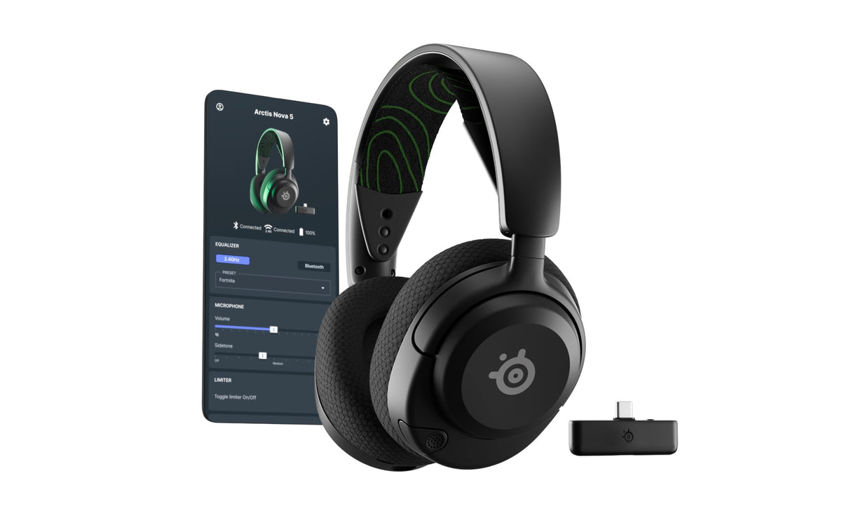 SteelSeries Auriculares con Micrófono Arctis Nova 5X Negro