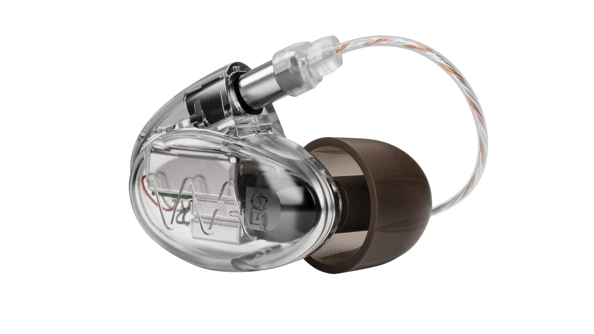 Westone Audio Pro X50 - Auriculares IEM con transductor de Armadura balanceada Simple - Cable T2 Desmontable, Ambiente pasivo, IEM para músicos y Artistas, Auriculares cómodos - Transparente
