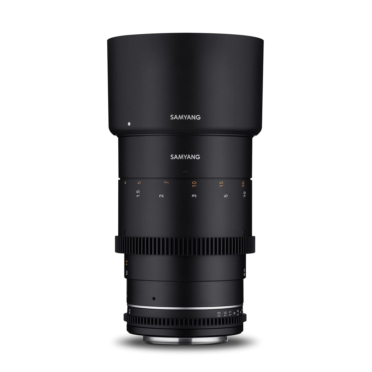Samyang MF 135 mm T2,2 VDSLR MK2 MFT – Teleobjetivo de Video Cine Distancia Focal Fija para Micro Cuatro Tercios, Enfoque Manual para Panasonic DC-GH5s DC-GH5 II BGH1 Olympus OM-D E-M1 Mark III