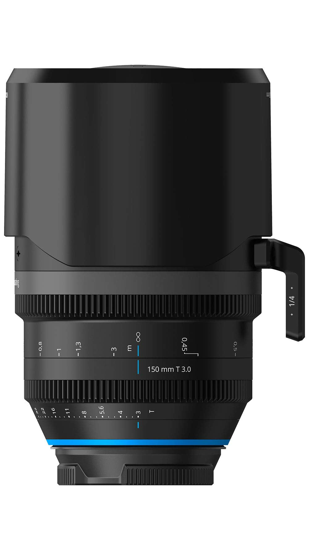 Irix Cine 150mm T3.0 Macro 1:1 Lente de vídeo 150mm para Sony E || 11 láminas de Enfoque min 0,35 m rotación 270° || Lente de vídeo para Sony