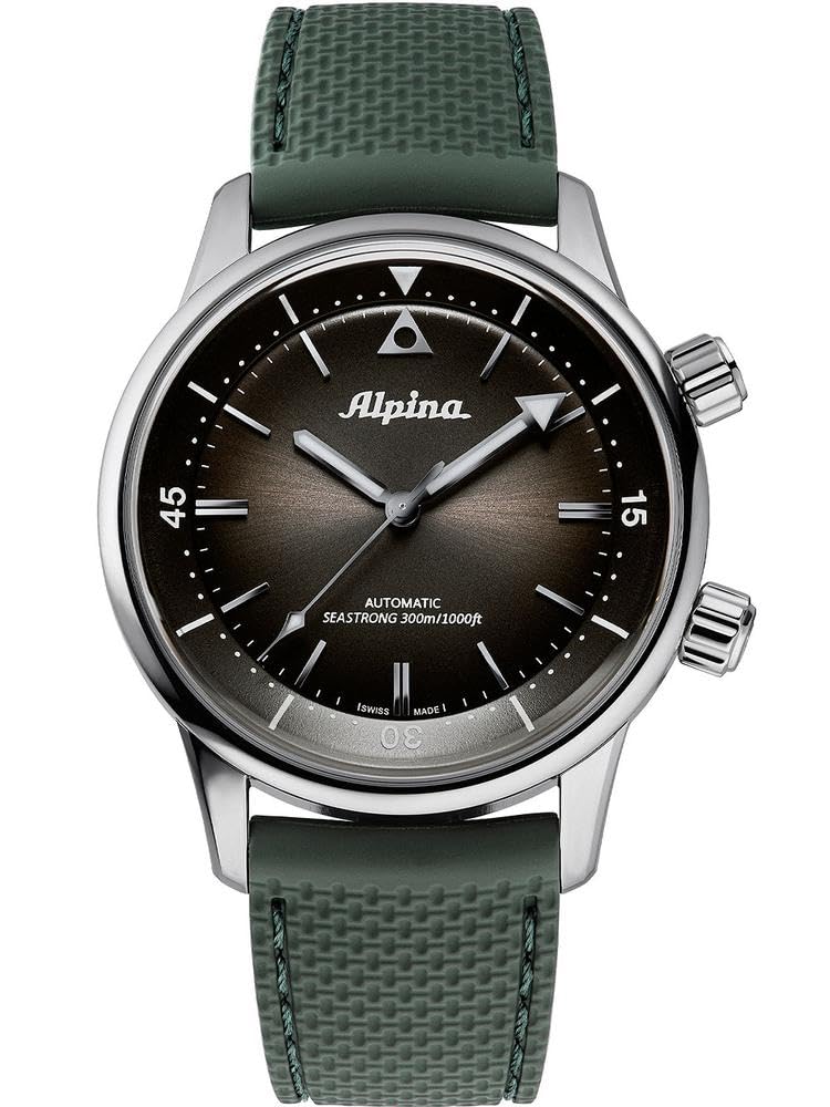 Alpina Reloj Analógico para Hombre de Cuarzo con Correa en Acero Inoxidable mid-39681