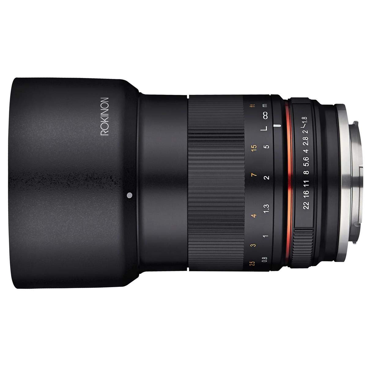 Rokinon 85mm f/1.8 Lente de Enfoque Manual para Sony E Mount Nex Series Cámaras - Negro