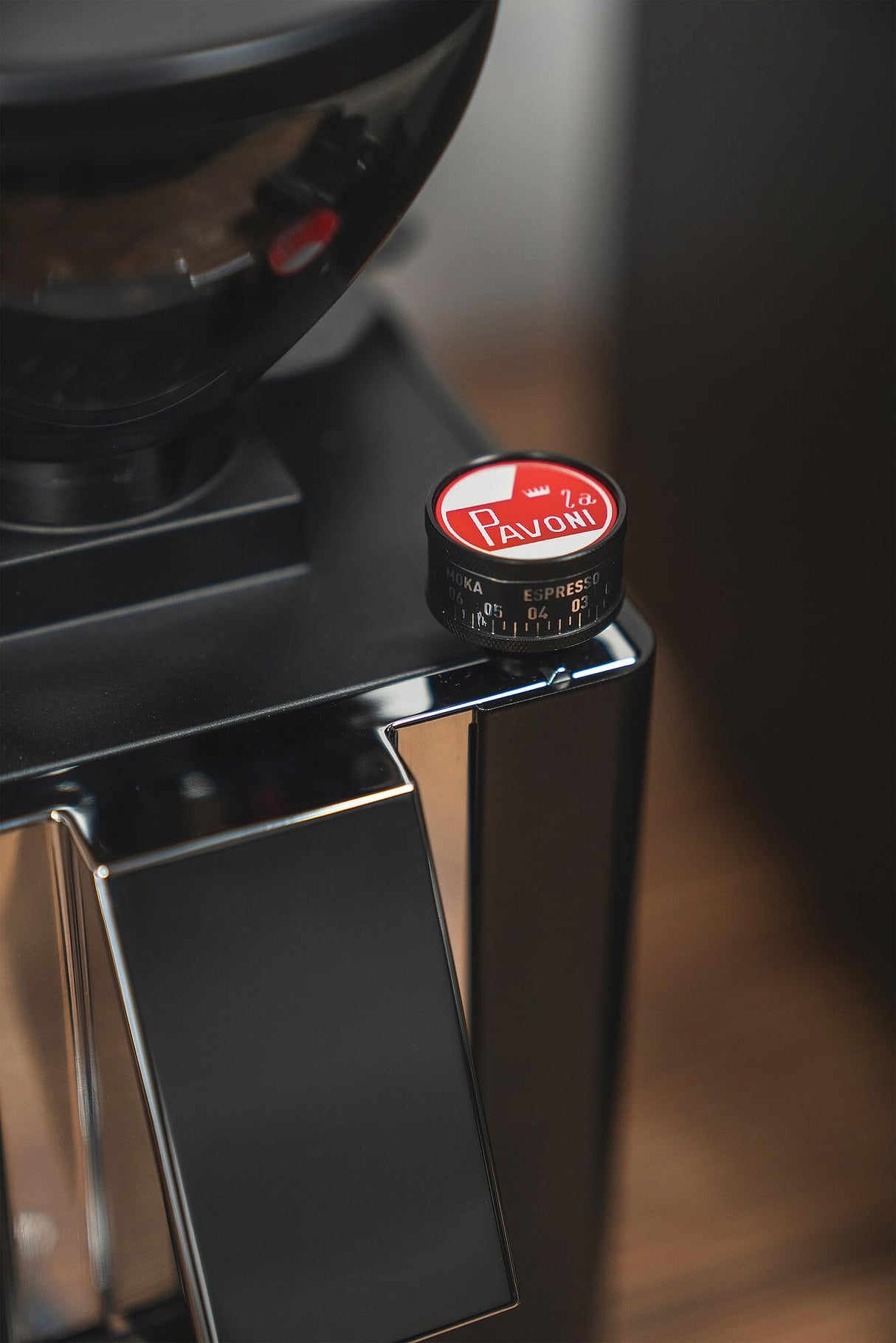 La Pavoni Coffeegrinder (LPGKBN02EU) Nuovo Kube Mill nero