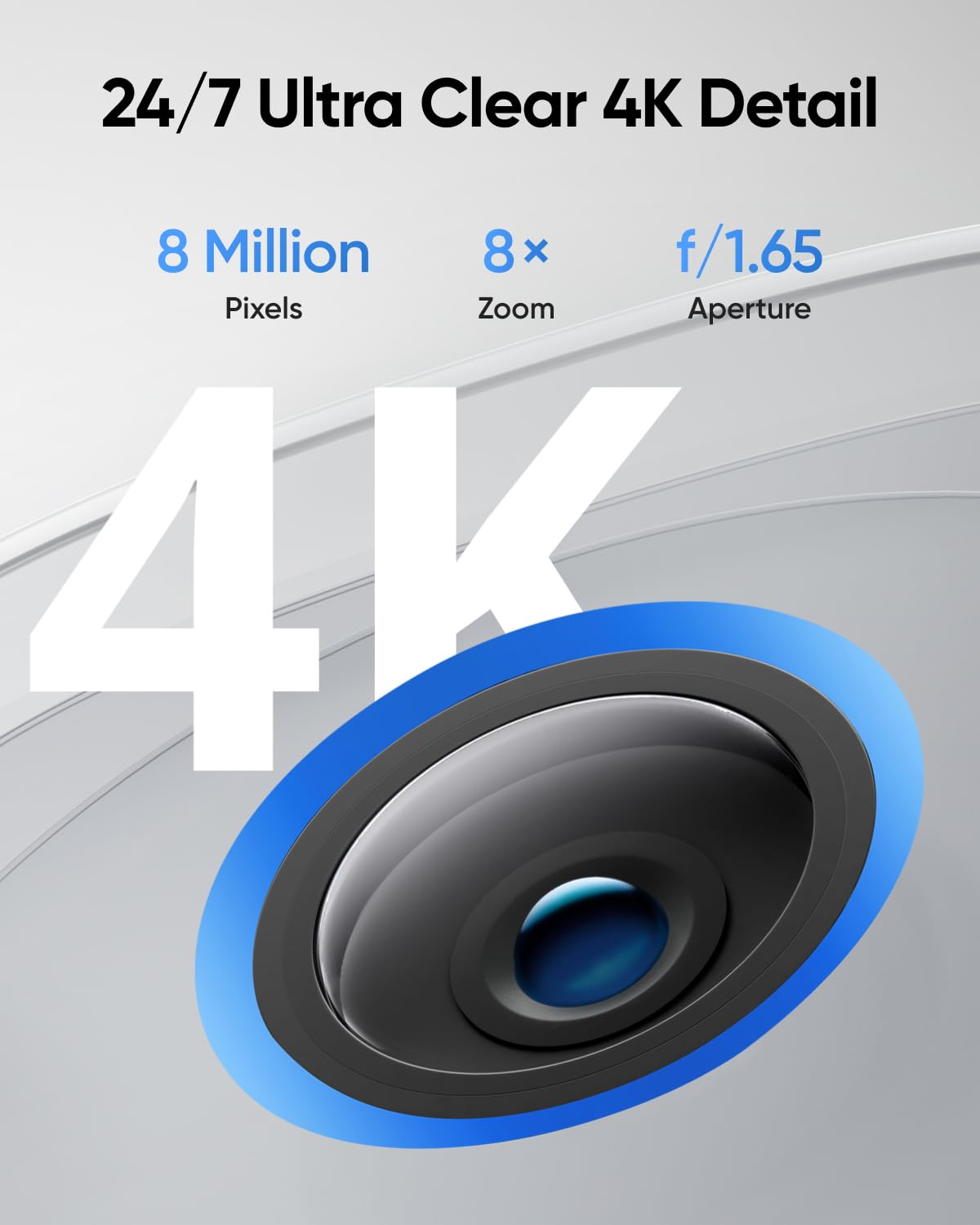 eufy Security eufyCam E330 (Profesional) con 4 cámaras, Seguridad 4K, grabación Continua, enchufable, NVR con Wi-Fi, Disco Duro de 1 TB, 10 Canales, Almacenamiento Local, sin cuota mensual