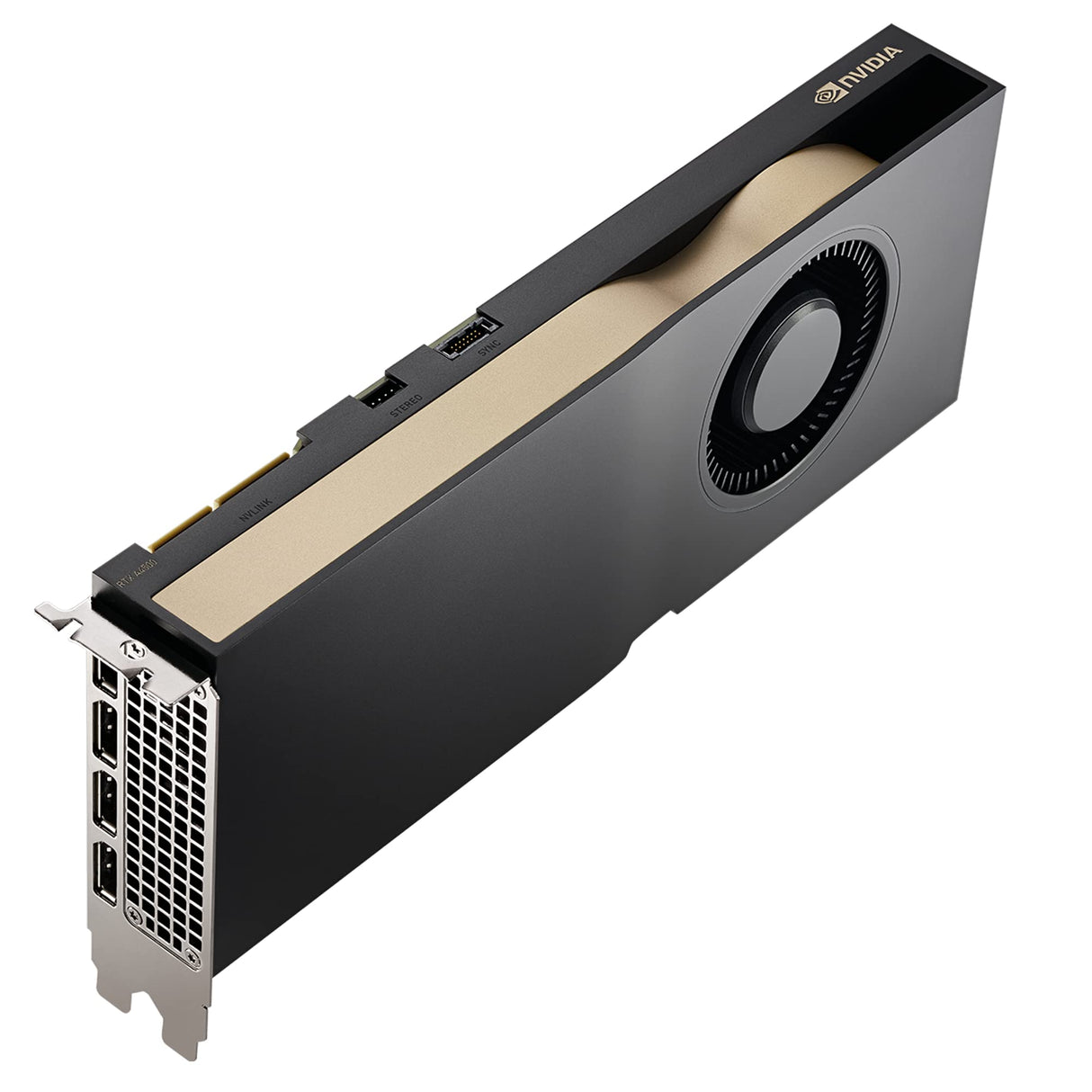PNY Tarjeta gráfica Profesional NVIDIA RTX A4500 20 GB GDDR6 PCI Express 4.0 x16, Ranura Dual, 4X DisplayPort, Compatible con 8K, Ventilador Activo ultrasilencioso, Negro