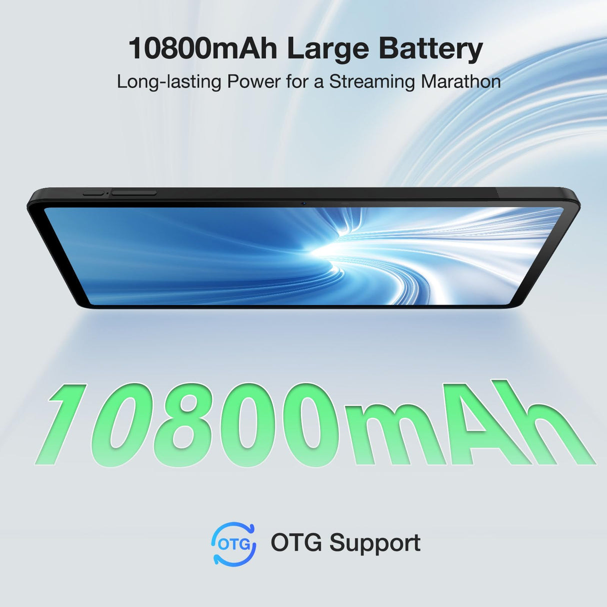 DOOGEE T20 Ultra Tablet Android 13, 12 Pulgadas, 32 GB + 256 GB (TF 2TB) Helio G99 Octa-Core Tablet Táctil, 10800mAh, Pantalla 2.4K, 16MP+8MP, 4G LTE /5G WiFi Tablet Gaming, GMS/GPS/Widevine L1
