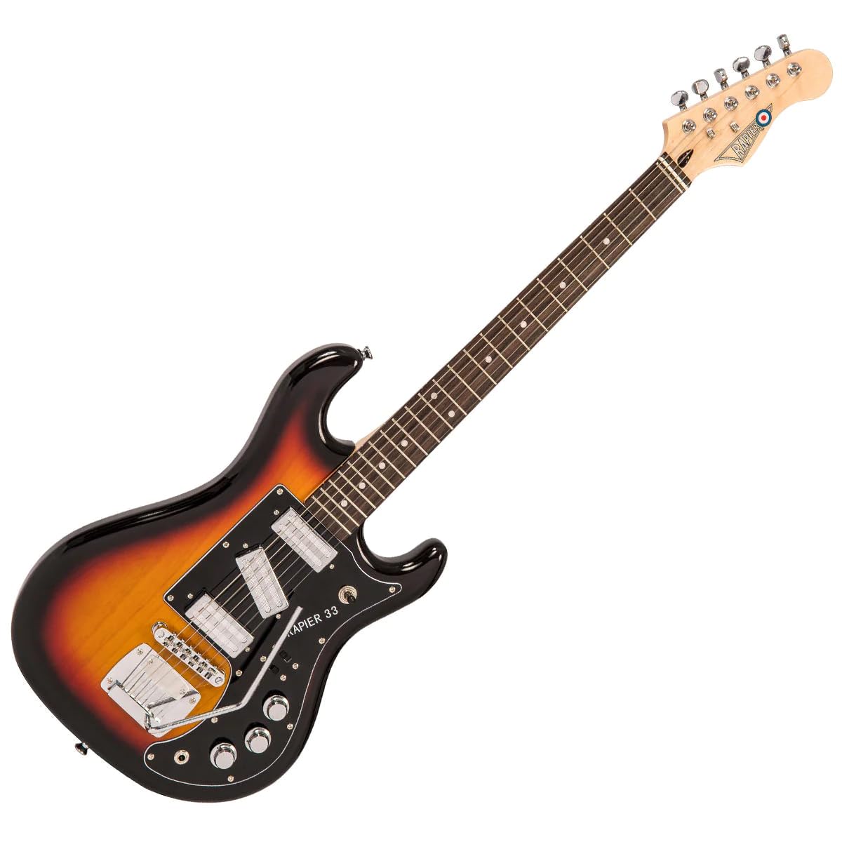 RAPIER Guitarra eléctrica de 33 tonos, 3 tonos