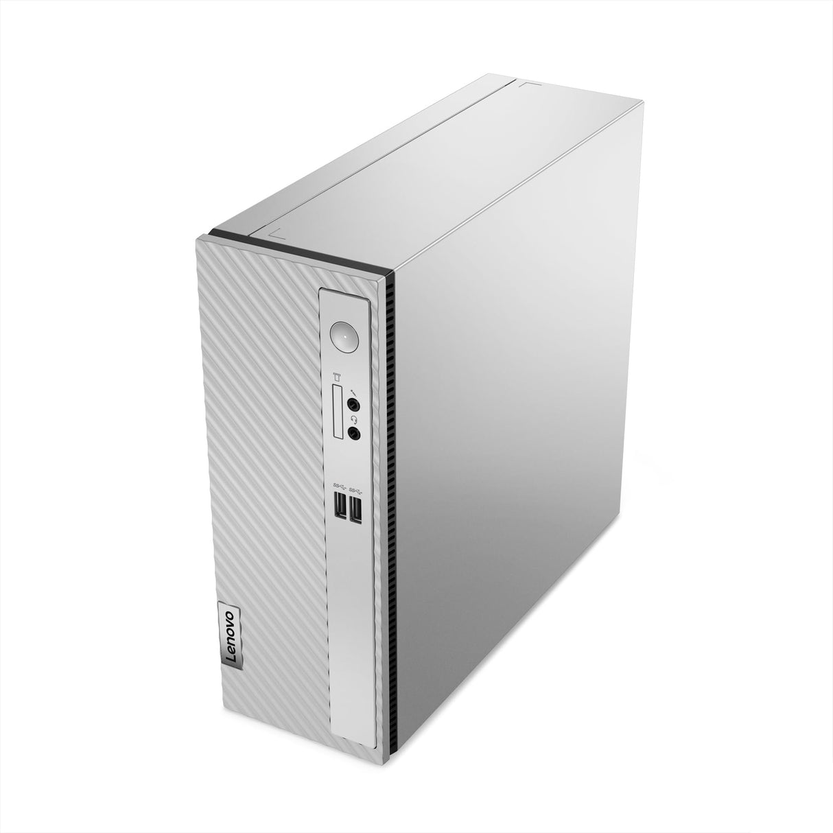 Lenovo IdeaCentre 3 07ACH7 - Ordenador de sobremesa con Teclado francés y ratón (AMD Ryzen 5 5600H, RAM 8GB, SSD 512GB, AMD Radeon Graphics, Windows 11 Home), Color Gris